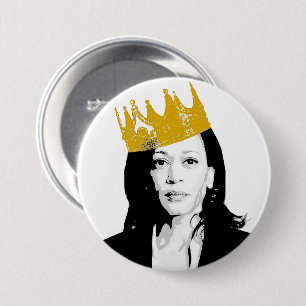 Badge Rond 7,6 Cm Kamala Harris