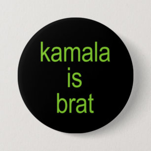 Badge Rond 7,6 Cm Kamala Harris est petite