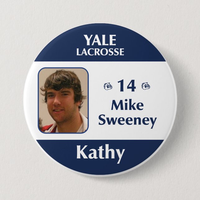 Badge Rond 7,6 Cm Kathy - Mike Sweeney (Devant)