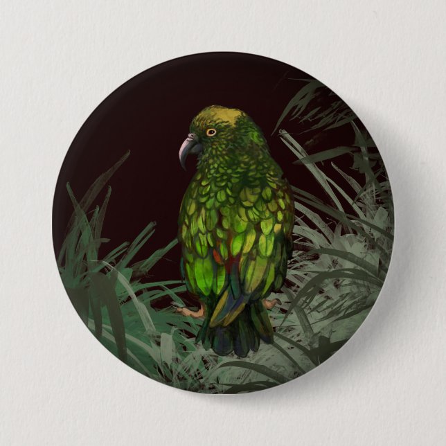 Badge Rond 7,6 Cm Kea (Devant)