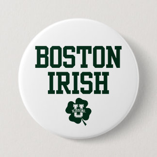 Badge Rond 7,6 Cm KissingU.com - BOSTON IRISH
