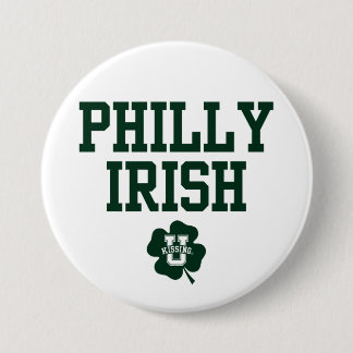 Badge Rond 7,6 Cm KissingU.com - PHILLY IRISH
