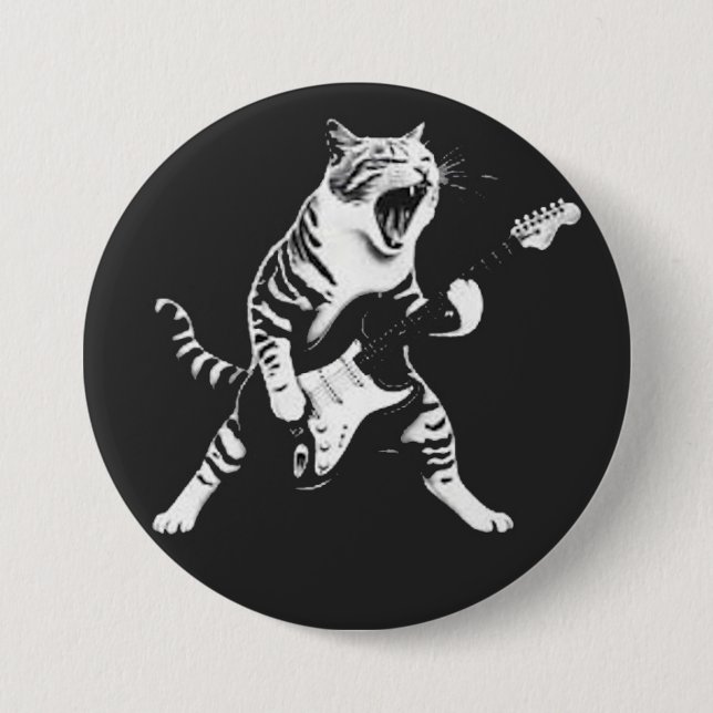 Badge Rond 7,6 Cm Kit Rock (Devant)