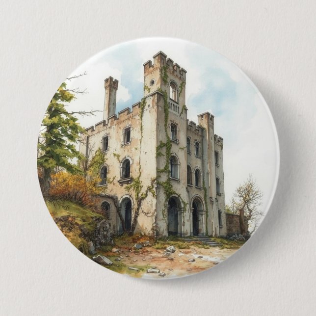 Badge Rond 7,6 Cm La Douleur (Devant)