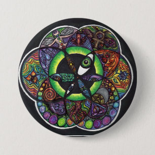 Badge Rond 7,6 Cm La graine