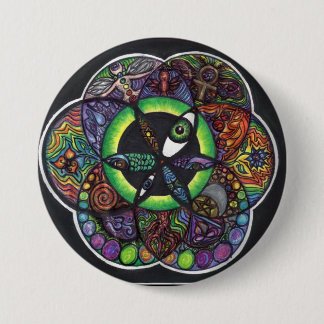 Badge Rond 7,6 Cm La graine