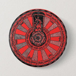 Badge Rond 7,6 Cm La table ronde d'Arthur