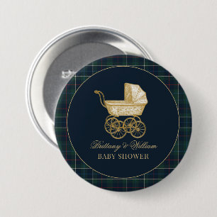 Badge Rond 7,6 Cm Landièrne de bébé Classique Baby Shower