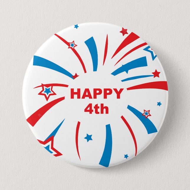 Badge Rond 7,6 Cm Large, 3 Inch Round Button (Devant)