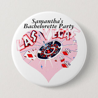 Badge Rond 7,6 Cm Las Vegas Bachelorette