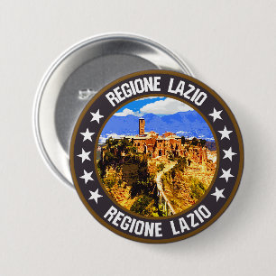 Badge Rond 7,6 Cm Latium