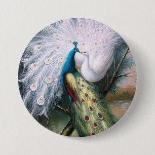 Badge Rond 7,6 Cm Le Baiser des Pics Vintages