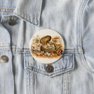 Badge Rond 7,6 Cm Le Bouton Bouton en étain