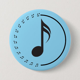 Badge Rond 7,6 Cm Le bouton The Music Hub