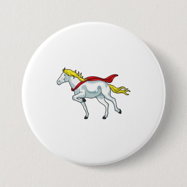 Badge Rond 7,6 Cm Le Cap de l'Horse (Devant)