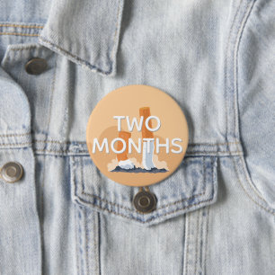 Badge Rond 7,6 Cm le fumeur ex deux mois a stoppé le tabagisme