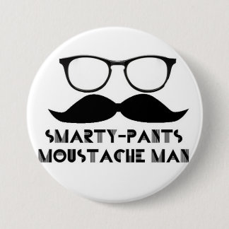 Badge Rond 7,6 Cm Le je-sais-tout halète l'homme Buttone de