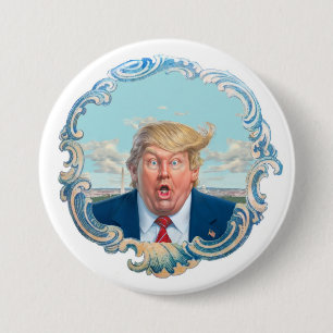 Badge Rond 7,6 Cm Le président américain