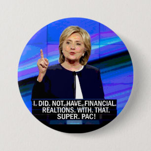 Badge Rond 7,6 Cm Le Président Superbe-Pac