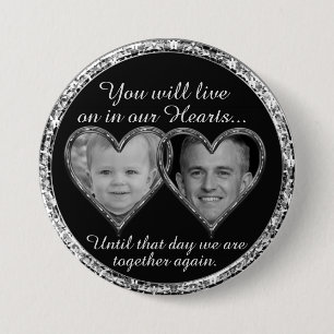 Badge Rond 7,6 Cm Le souvenir des jeunes et des anciens