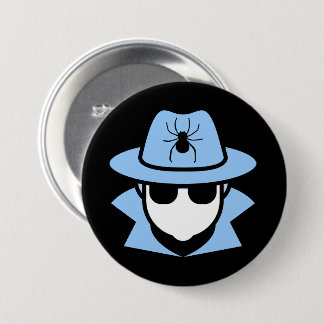 Badge Rond 7,6 Cm Le "SPYder"