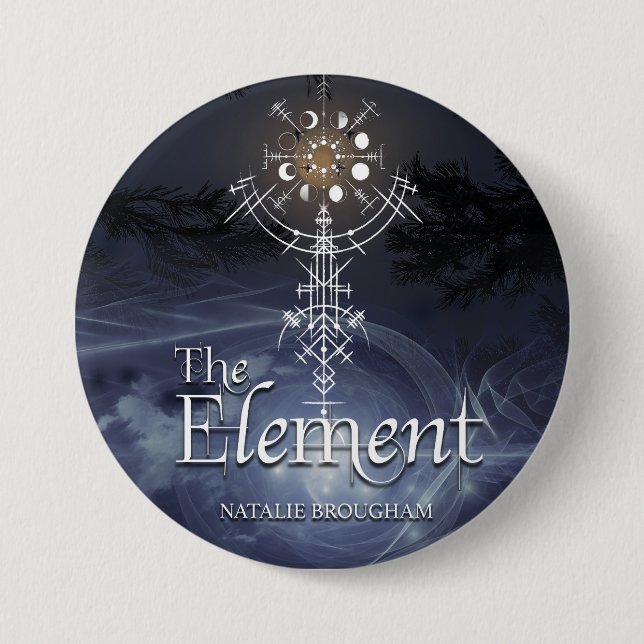 Badge Rond 7,6 Cm L'Élément  (Devant)