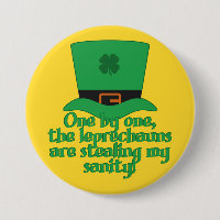 Leprechauns Boutons de contrôle de la santé