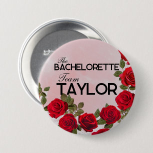 Badge Rond 7,6 Cm L'équipe de Bachelorette Taylor, 3 pouces
