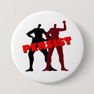 Badge Rond 7,6 Cm Les femmes fortes persistent bouton