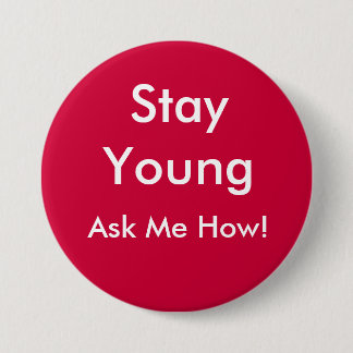 Badge Rond 7,6 Cm Les jeunes de séjour, me demandent comment !