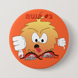 Badge Rond 7,6 Cm Les pouces se boutonnent vers le bas