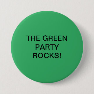 BADGE ROND 7,6 CM LES ROCHES DE PARTI VERT !