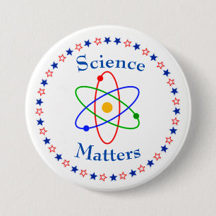 Badge Rond 7,6 Cm Les sciences