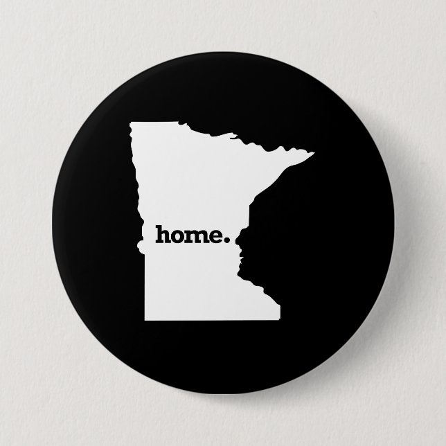 BADGE ROND 7,6 CM L'ÉTAT D'ORIGINE DU MINNESOTA - .PNG (Devant)