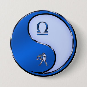 Badge Rond 7,6 Cm Libra