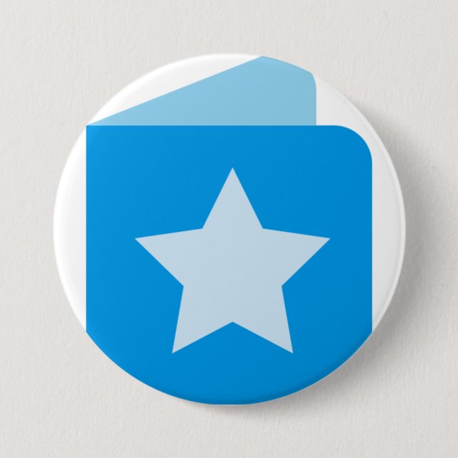 Badge Rond 7,6 Cm livre pour bébé (Devant)