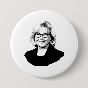BADGE ROND 7,6 CM LIZ CHENEY 2024