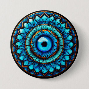 Badge Rond 7,6 Cm L'Œil de dragon