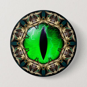 Badge Rond 7,6 Cm L'oeil du dragon