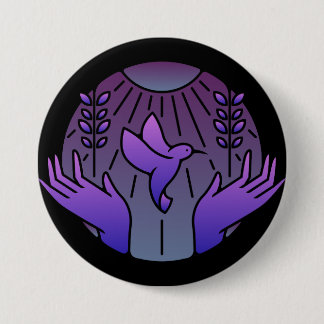 Badge Rond 7,6 Cm logo