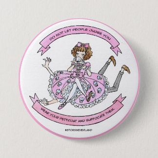 Badge Rond 7,6 Cm Lolita doux suffoquent