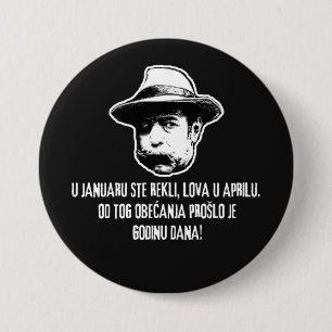Badge Rond 7,6 Cm Lova en avril