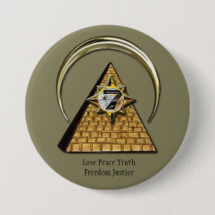 BADGE ROND 7,6 CM LPTFJ