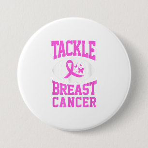 Badge Rond 7,6 Cm Lutter contre le cancer du sein Sensibilisation au