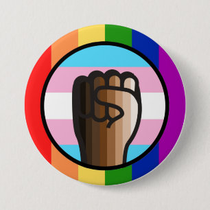 Badge Rond 7,6 Cm Lutter contre l'injustice Faire de l'égalité