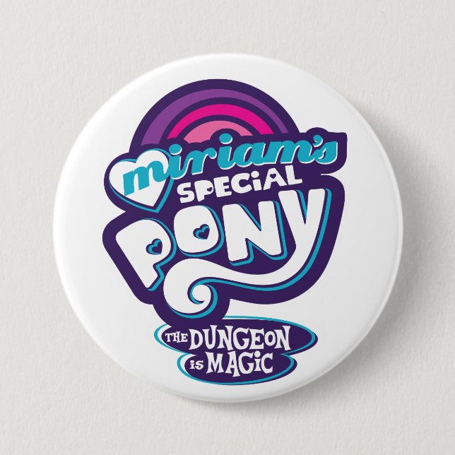 Badge Rond 7,6 Cm Ma Petite Prépotente (Devant)