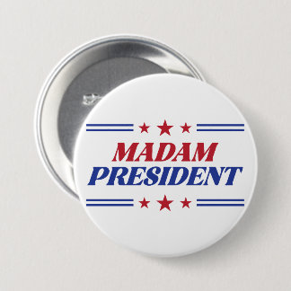 Badge Rond 7,6 Cm Madame la Présidente Kamala Harris