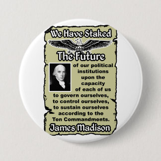 Badge Rond 7,6 Cm Madison : Dix commandements