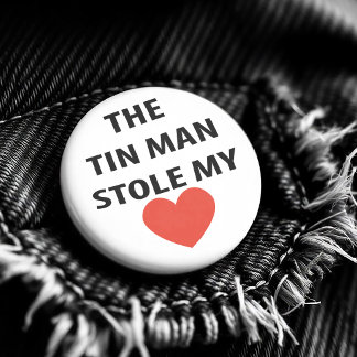 Badge Rond 7,6 Cm Magasin de l'homme Vintage romantique Tin Man de O