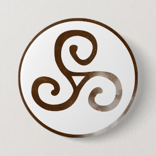 Badge Rond 7,6 Cm Magick - Triskele
